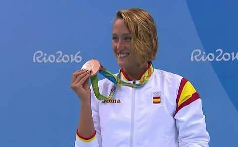 Mireia medalla bronze 400 estils_rio 2016