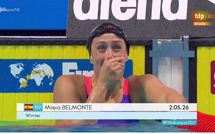 Mireia Belmonte campiona del món