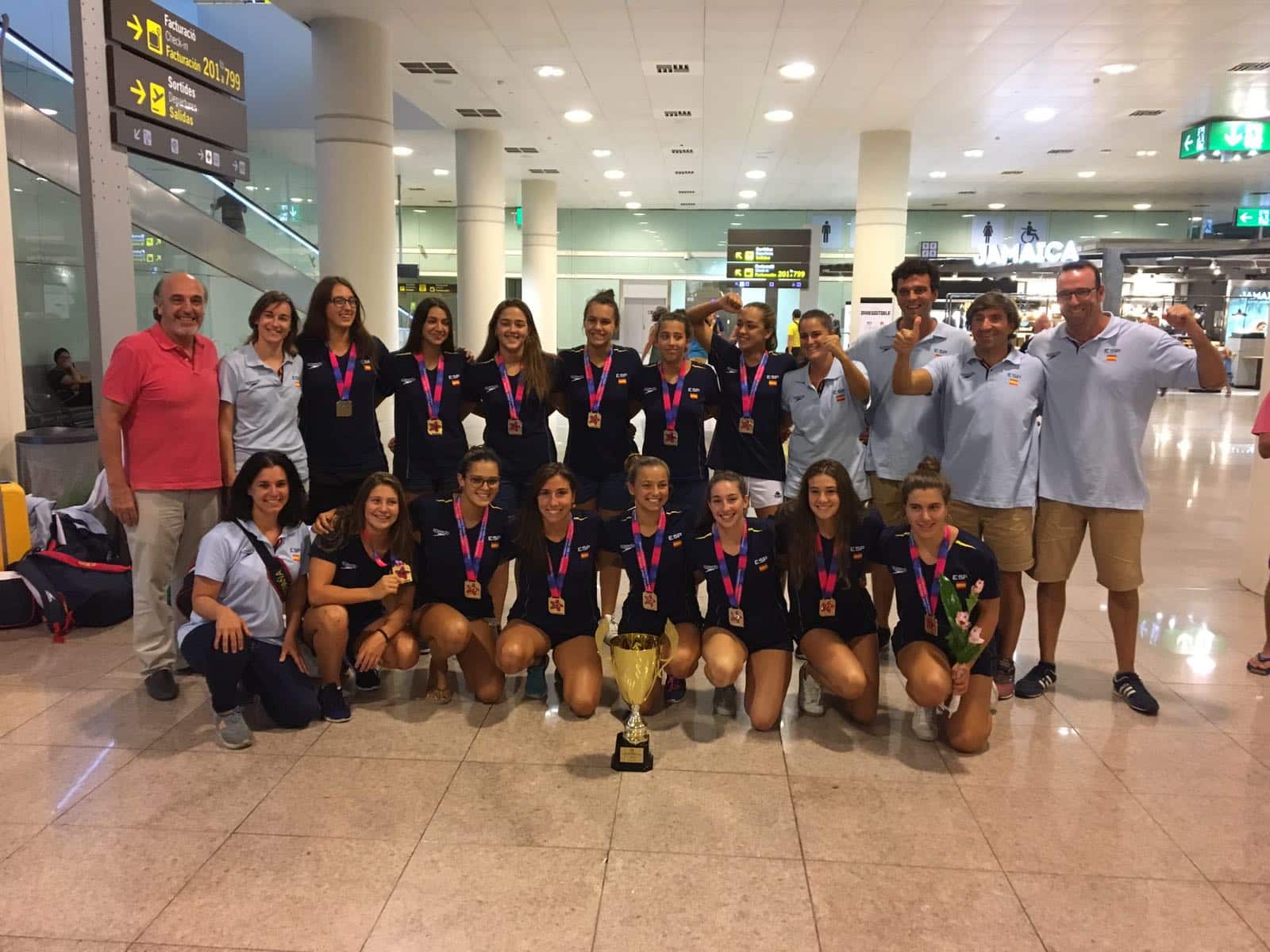 Selecció juvenil aeroport