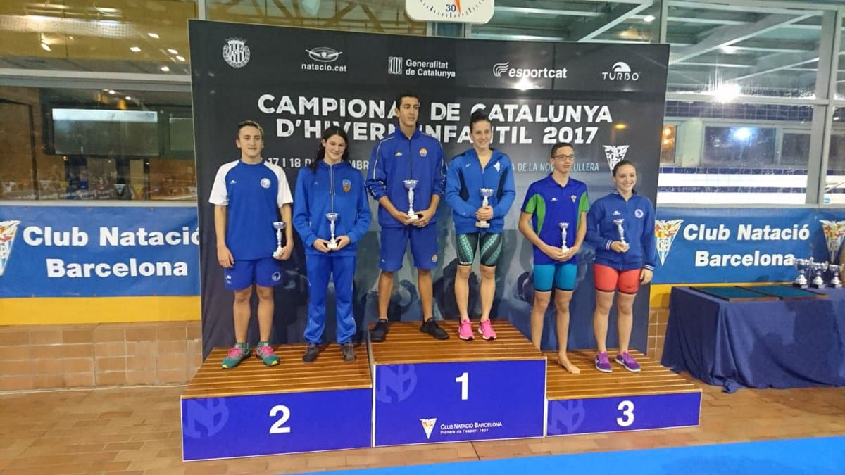 campions infantils natació- cnb 2017