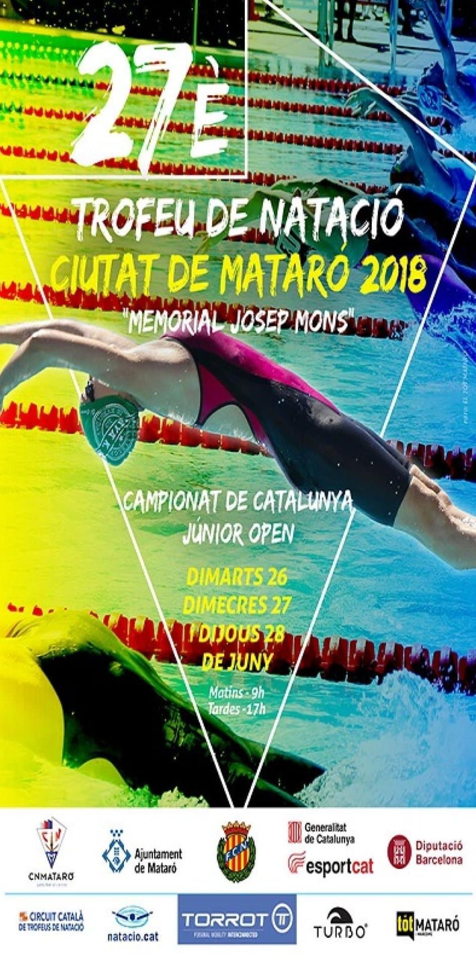 cartell mataró open junior 2018