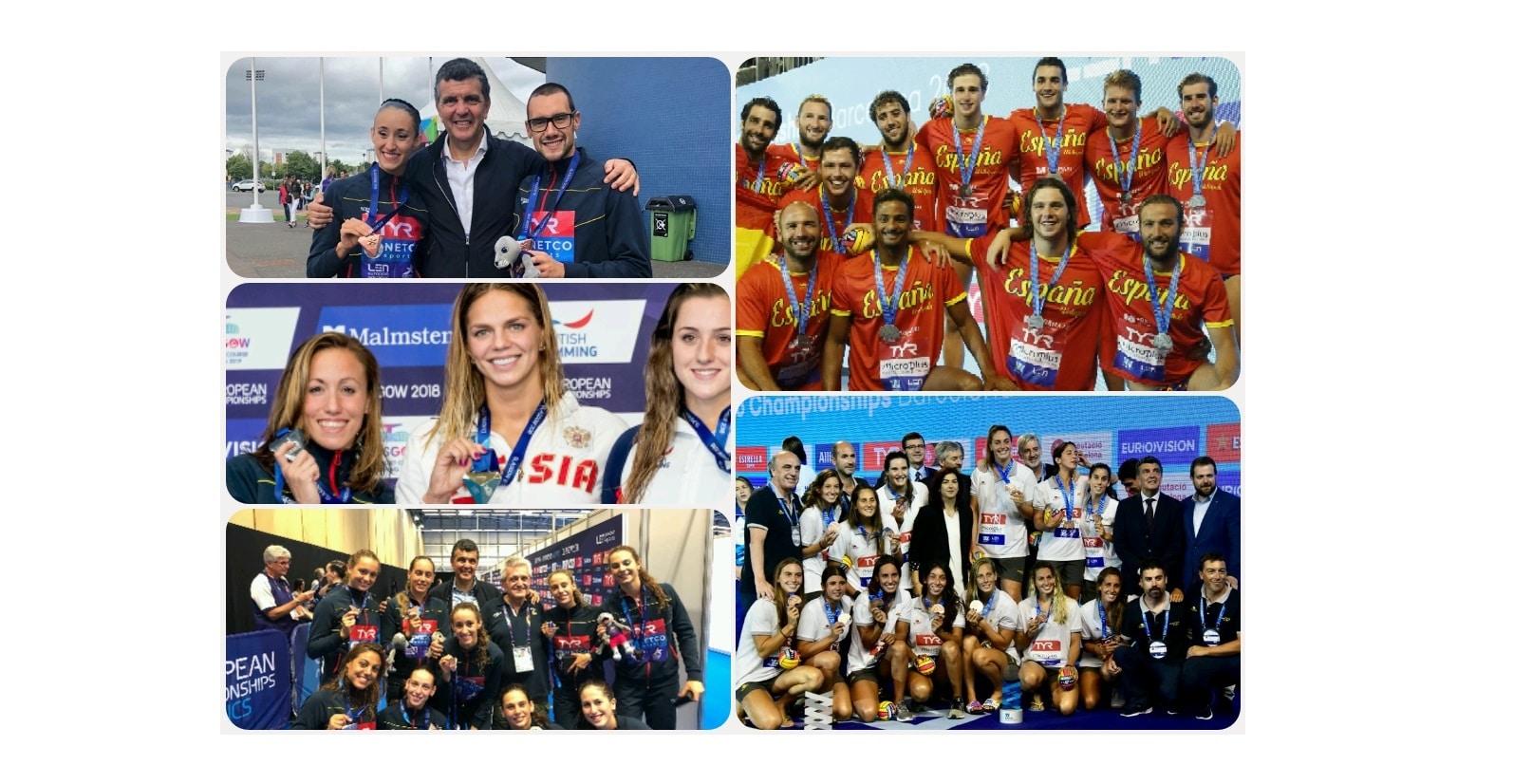 medalles europeus 2018