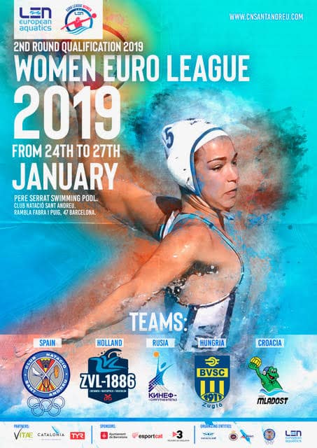 CARTELL EUROLEAGUE 2019 - CNSANTANDREU