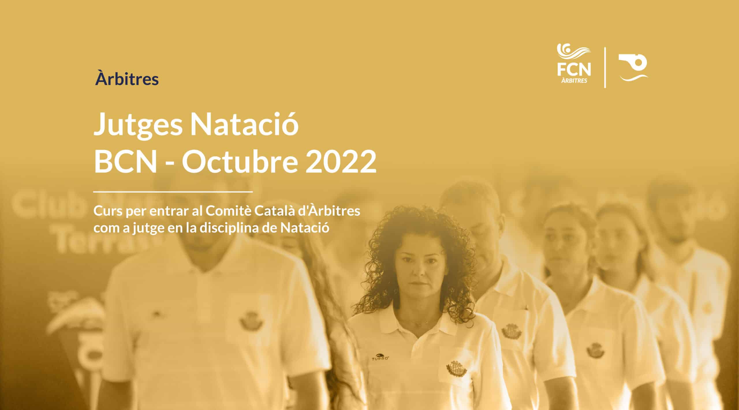 Curs Jutge Natació - BCN Octubre 2022