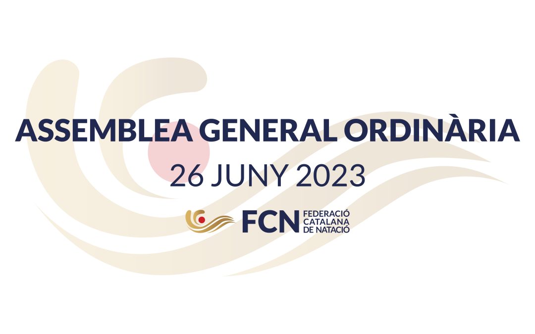 FEDERACIÓ – Convocatòria Assemblea General Ordinària 2023