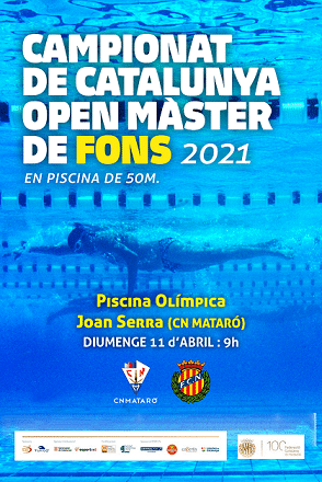 I CAMPIONAT CATALUNYA OPEN NATACIÓ MÀSTERS DE FONS P-50m — Temp. 20-21